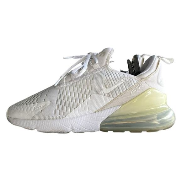 Boys Nike Air Max 270 943345-103 Mesh Athletic Running Sneaker Shoes SZ 7 White - Picture 1 of 6